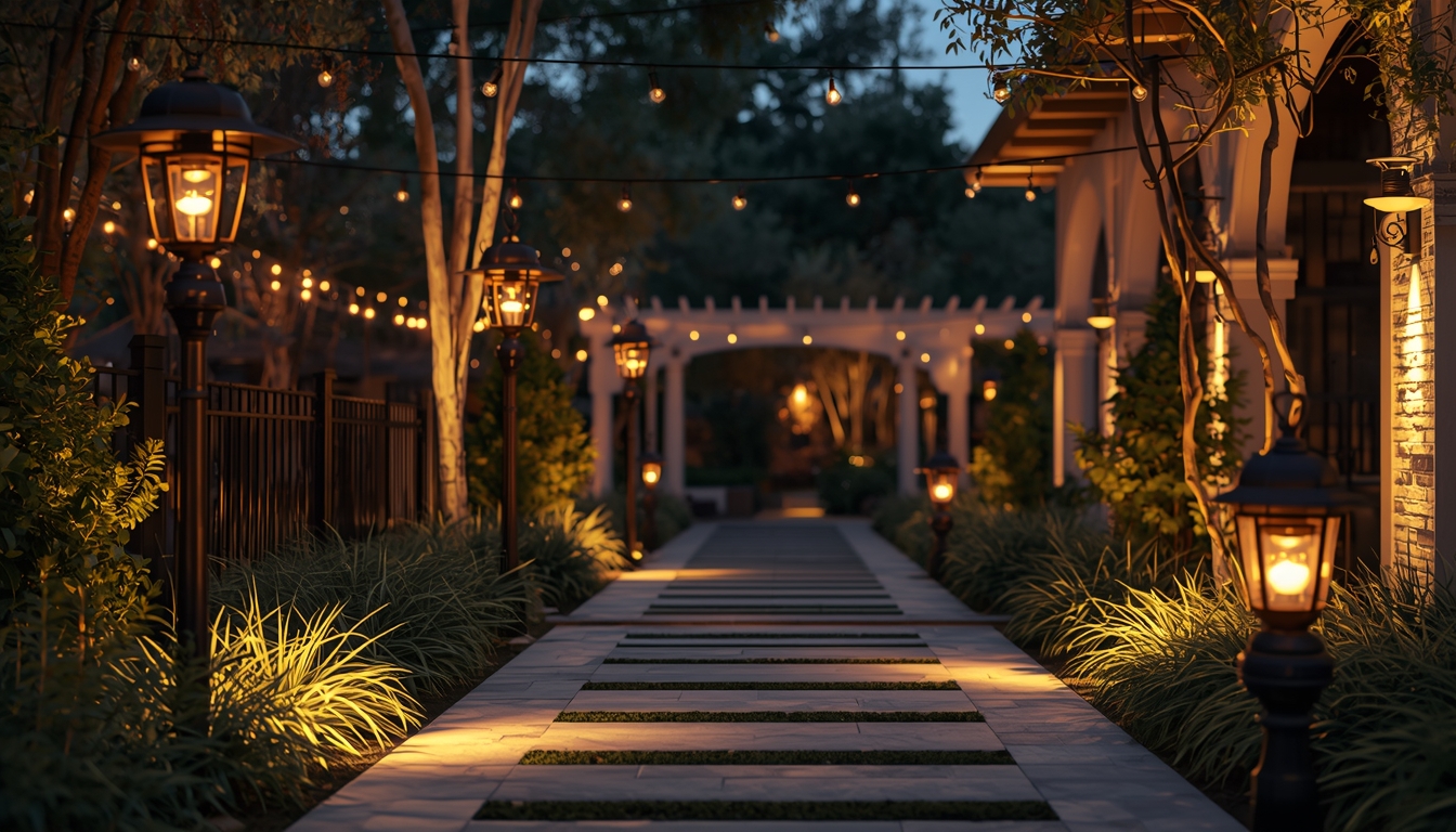 Udendørs belysningsdesign